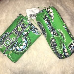 Vera Bradley Wallet and Glasses Case